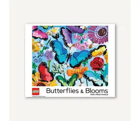 Chronicle books Puzzle Lego Motýle a kvety / 1000 dielikov