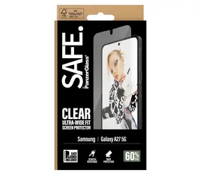 PanzerGlass SAFE UWF pre Samsung Galaxy A27 číra / Tvrdené sklo / S aplikátorom