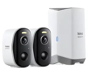 Baseus Security N1 biela / Vonkajšia IP kamera / sada 2 ks / rozlíšenie 2K