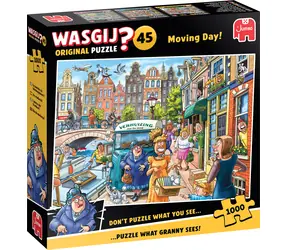 JUMBO Puzzle Wasgij Original 45: Sťahovanie! / 1000 dielikov / od 15 rokov