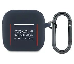 Red Bull Lines Navy / Silikónové púzdro / AirPods 4