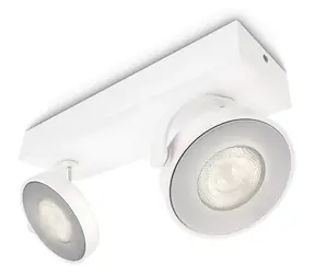 Philips Clockwork 2x4,5W biela