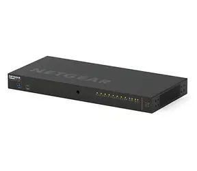 Netgear GSM4212PX-100EUS / Switch / AV over IP / PoE + 240W / porty vzadu / Managed