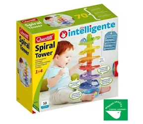 QUERCETTI Guľôčková dráha Spiral Tower / od 1 roka