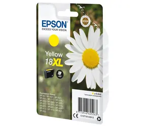 Epson originálny cartridge 18XL / XP-212 / XP-215 / XP-225 / 6.6 ml / žltá