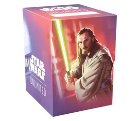 GAMEGENIC Krabička na karty Soft Crate Qui-Gon Jinn / Star Wars: Unlimited / pre 60 kariet v dvojobaloch / polypropylén