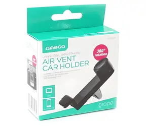 Omega Universal SMART Car Holder čierna / Držiak do auta / magnetický / do ventilácie