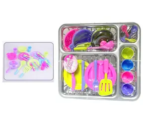 MAC TOYS Sada kuchynského riadu / Plastová / Odkvapkávač, hrnčeky, taniere, príbory