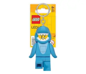 LEGO® Iconic Svietiaca figúrka Žralok / Kľúčenka / LED svetlo / cca 8 cm / plast