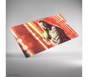 GAMEGENIC Herná podložka SWU Qui-Gon Jin / 610x350 mm / prírodný kaučuk