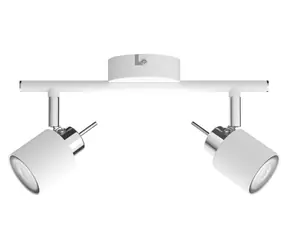 Philips Meranti 2x35W biela
