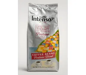 INTENSO Positano 1 kg / Zrnková káva / 60% Robusta & 40% Arabica