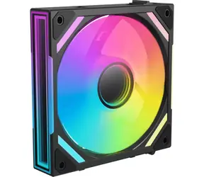 Alpenföhn Wing Boost 4 PWM čierna / Ventilátor / 120 mm / RGB / Reverse