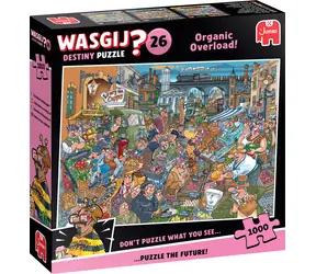 JUMBO Puzzle WASGIJ Destiny 26: Organické preťaženie! / 1000 dielikov / od 15 rokov