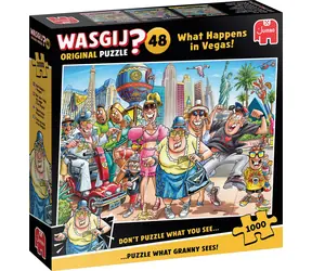 JUMBO Puzzle WASGIJ Original 48: Čo sa stane vo Vegas / 1000 dielikov / od 15 rokov