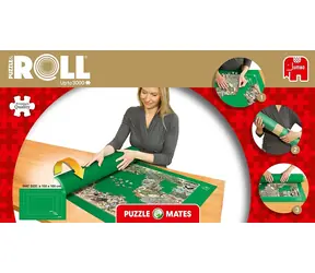 JUMBO Rolovacia podložka na puzzle / 150 x 100 cm / do 3000 dielikov