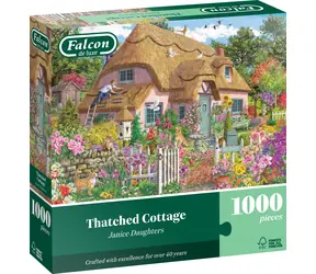 FALCON Puzzle Došková chalupa / 1000 dielikov / od 15 rokov