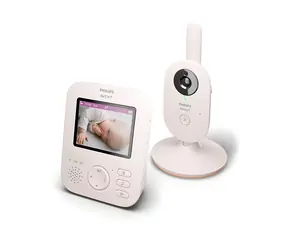 Philips SCD881/26 ružová / Detská pestúnka / 2,8 "LCD displej / mikrofón a reproduktor / výdrž batérie 10 h