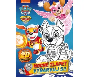 JIRI MODELS Omaľovánky Tlapková Patrola Mocné labky / 16 strán / 2 listy samolepiek