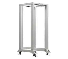 Lanberg Otvorený rack 27U šedá / Otvorený rack / 19" / 600x800 mm / Nosnosť 600 kg