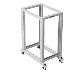 Lanberg Open Rack 22U šedá / Otvorený rack / 19" / 600×1000 mm / nosnosť 600 kg