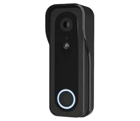 Trust Doorcam-3000B čierna / Chytrý zvonček s kamerou / Wi-Fi / batéria / IP65 / bezdrôtový zvonček