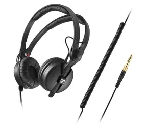 Sennheiser HD 25 PLUS / Slúchadlá / Uzavreté / Drôtové / 3.5 a 6.3 mm jack