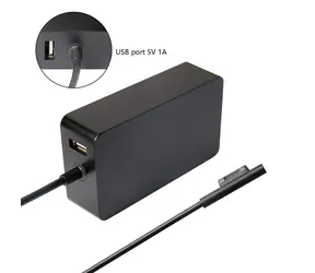 CoreParts 60W čierna / Napájací adaptér / Surface Pro 3/4/5/6/7/8/9 / 15V/4A