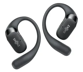 Shokz OpenFit 2+ čierna / Bluetooth slúchadlá / do uší / IP55 / BT 5.4