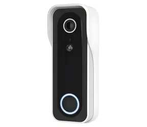 Trust Doorcam-3000 biela / Chytrý zvonček s kamerou / Wi-Fi / batéria / IP65 / bezdrôtový zvonček