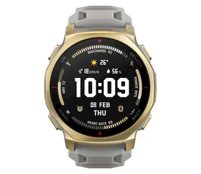 Amazfit T-Rex 3 Pre 44mm ARCTIC Gold / Chytré hodinky / 1,32 "AMOLED / 10 ATM / BT 5.2 / NFC / GPS