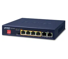 Planet Switch 4X 10/100/1000T PoE+