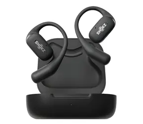 Shokz OpenFit čierna / Bluetooth slúchadlá / pred uši / IP54 / BT5.2 / 7h výdrž