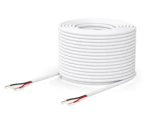 Ubiquiti prepojovací kábel pre dverný zámok 152,4 m biely / Kábel / svorkovnica / 18AWG / biela