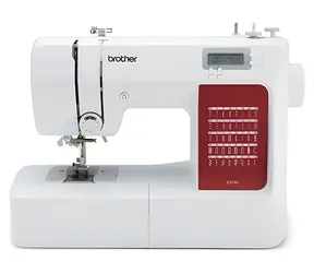 Brother CS10S biela / Šijací stroj / 40 stehov / LCD displej / automatický navliekač