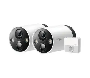 TP-LINK Tapo C420S2 biela / Sada 2 IP kamier / 2560 x 1440 px / Wi-Fi / IP65