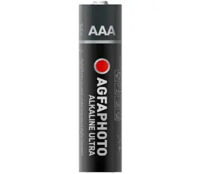 AGFAPHOTO Ultra AAA LR03 / Alkalická batéria / 1,5 V / 4 ks