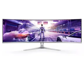 49" Philips Evnia 49M2C8900L biela / Monitor / QD-OLED / 5120x1440 / 32:9 / 144Hz / 0,03ms