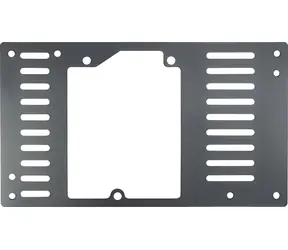Inter-tech ATX-04 / Kryt zdroja / pre ATX, TFX / oceľový, lakovaný / šedá / 150x86 mm