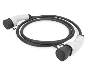 Digitus DK-1P32-050 čierna / Nabíjací kábel / Typ 2 - Typ 2 / 5 m / 32 A / IP55