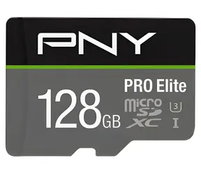 PNY PRE Elite microSDXC 128 GB / Pamäťová karta / Class 10 / UHS-I U3 / 100/90 MB/s