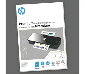 HP Premium laminovacia fólia A3 250 mic / Laminovacia fólia / lesklé / 25 ks