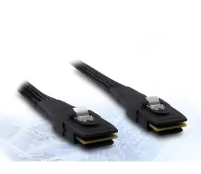 Inter-tech Kábel SFF-8087 čierny / Kábel SAS / SFF-8087 - SFF-8087 / 0,5 m