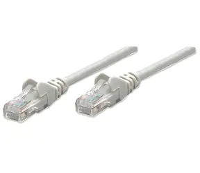 Intellinet Patch kábel Cat6 šedá / Patch kábel / U/UTP / RJ-45 / 3 m