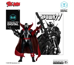 MCFARLANE Zberateľská figúrka Spawn s komiksom / MARVEL licencie / 17,8 cm