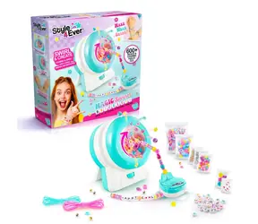CANAL TOYS Sada na výrobu náramkov Style4Ever / Korálkovacia sada / s USB navliekačom / od 6 rokov