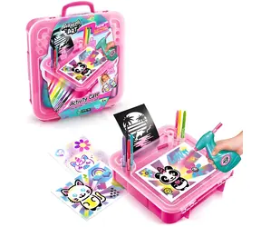 CANAL TOYS Kreatívna sada Airbrush Art Activity Case / od 6 rokov / 2x AA batérie (nie sú súčasťou)