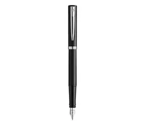 WATERMAN Impression Black CT hrot F / Plniace pero / modrá náplň / darčeková krabička