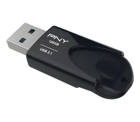 PNY Attaché 4 čierna / USB flash disk / 128GB / USB 3.2 Gen 1