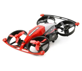 AMEWI Dron DRE Formul Track Race červená / RC auto a dron 2v1 / závodná dráha 24 dielikov / RTR / 2.4GHz / 8+